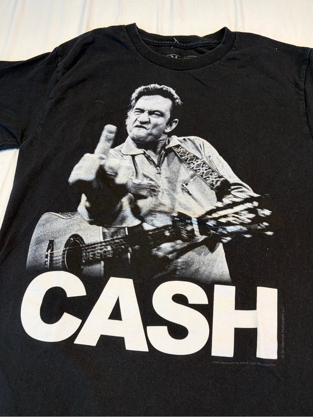 Y2K Johnny Cash shirt